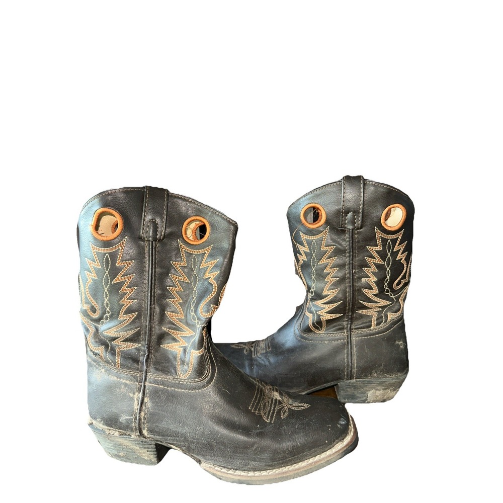 Smoky Mountain Boots Brown Western Youth Size 5 D Square Toe 1415Y‎